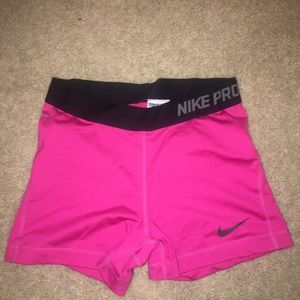 Nike pro shorts